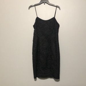 Black cocktail dress
